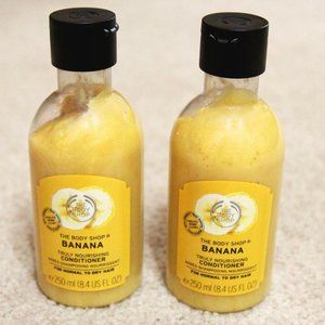 [NEW] 2 The Body Shop Banana Hair Conditioners